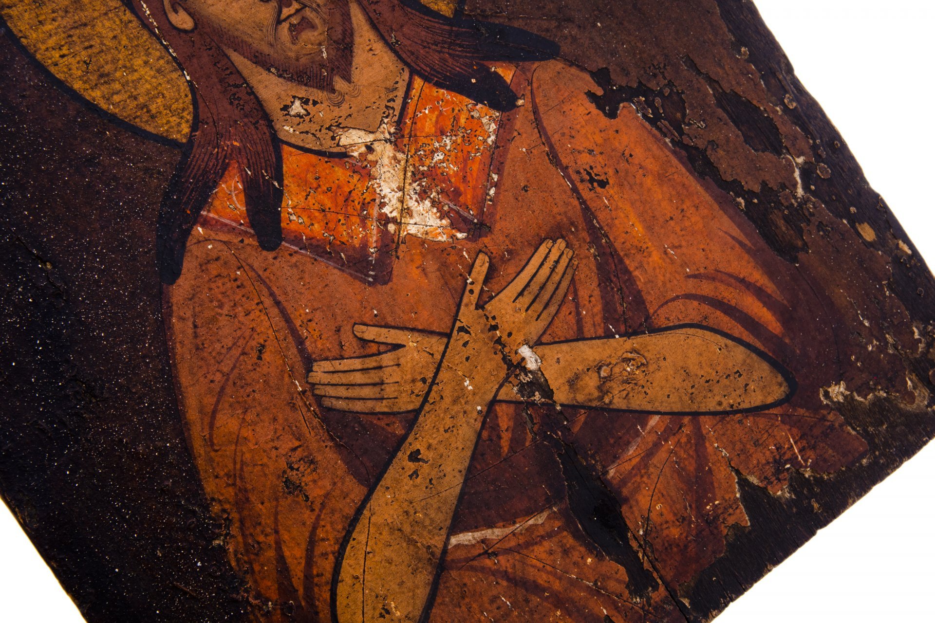 Икона "Алексий человек Божий", дерево, темпера, Российская Империя, 1880-1900 гг.