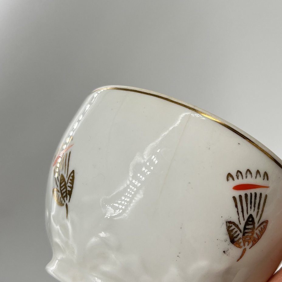 Чайная пара со стилизованным декором