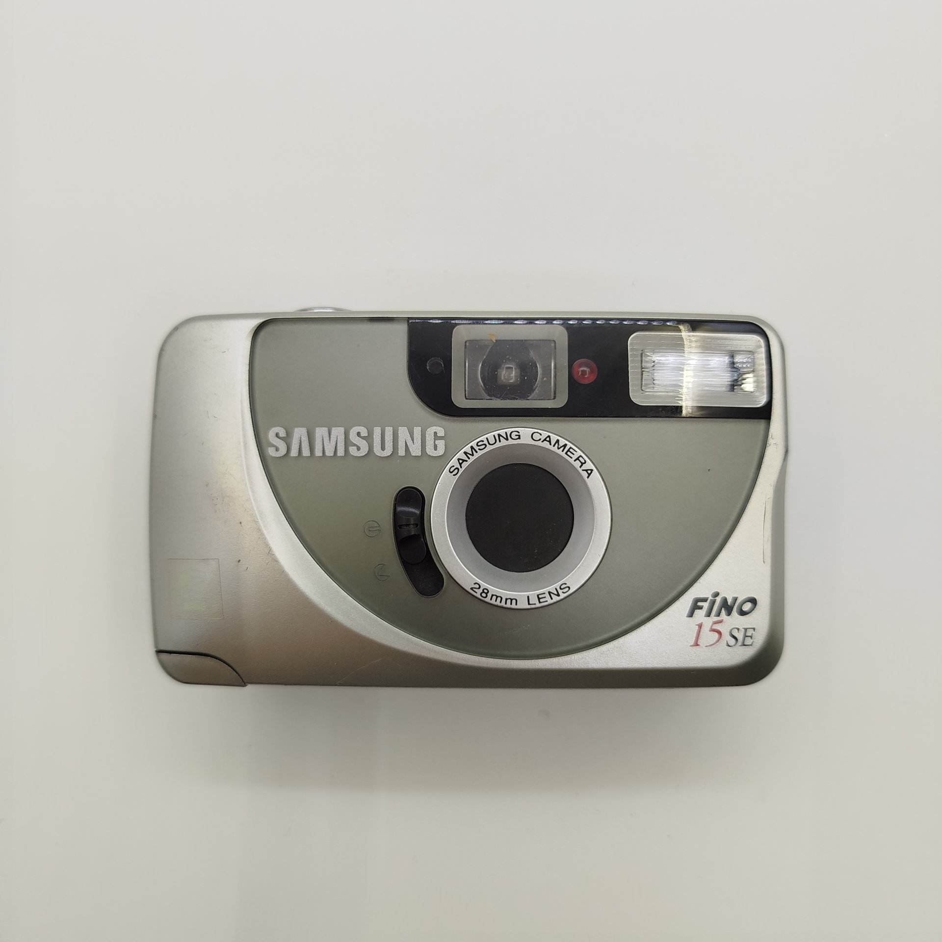 Фотоаппарат Samsung Fino 15SE, пластик, стекло, Китай, 1990-2000 гг.