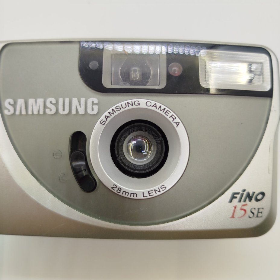 Фотоаппарат Samsung Fino 15SE, пластик, стекло, Китай, 1990-2000 гг.