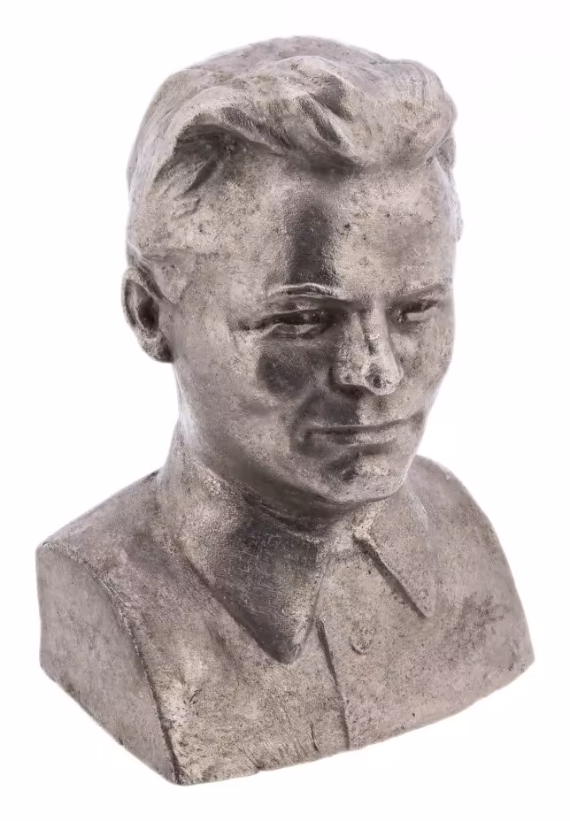 Бюст "С.М. Киров", силумин, скульптор Н.А.Теплов, СССР, 1970-1990 гг.