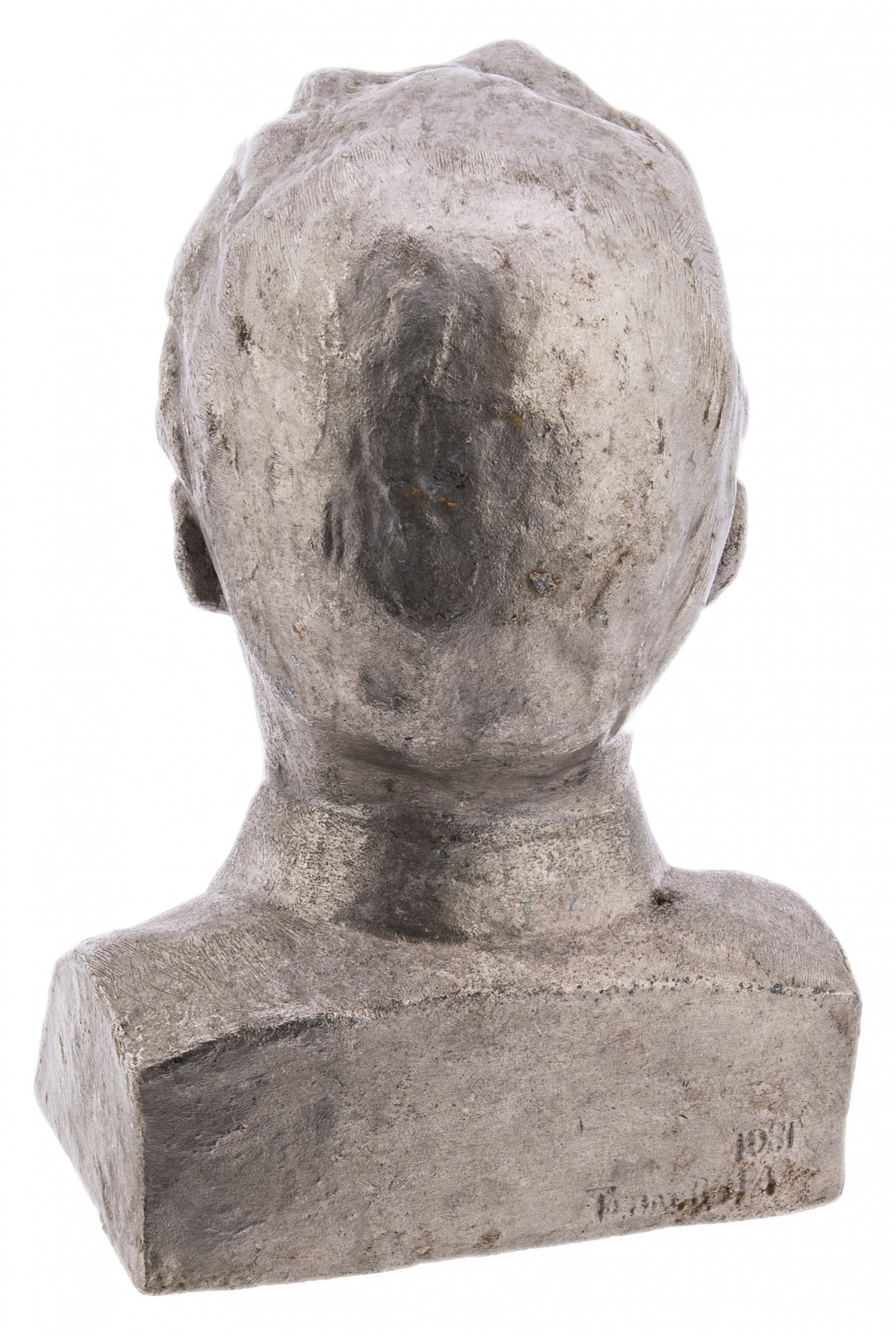 Бюст "С.М. Киров", силумин, скульптор Н.А.Теплов, СССР, 1970-1990 гг.