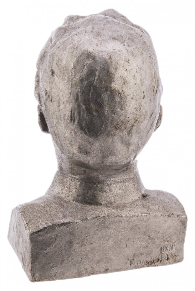 Бюст "С.М. Киров", силумин, скульптор Н.А.Теплов, СССР, 1970-1990 гг.