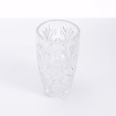 Ваза для цветов, хрусталь, алмазная грань, СССР, 1970-1990 гг.
