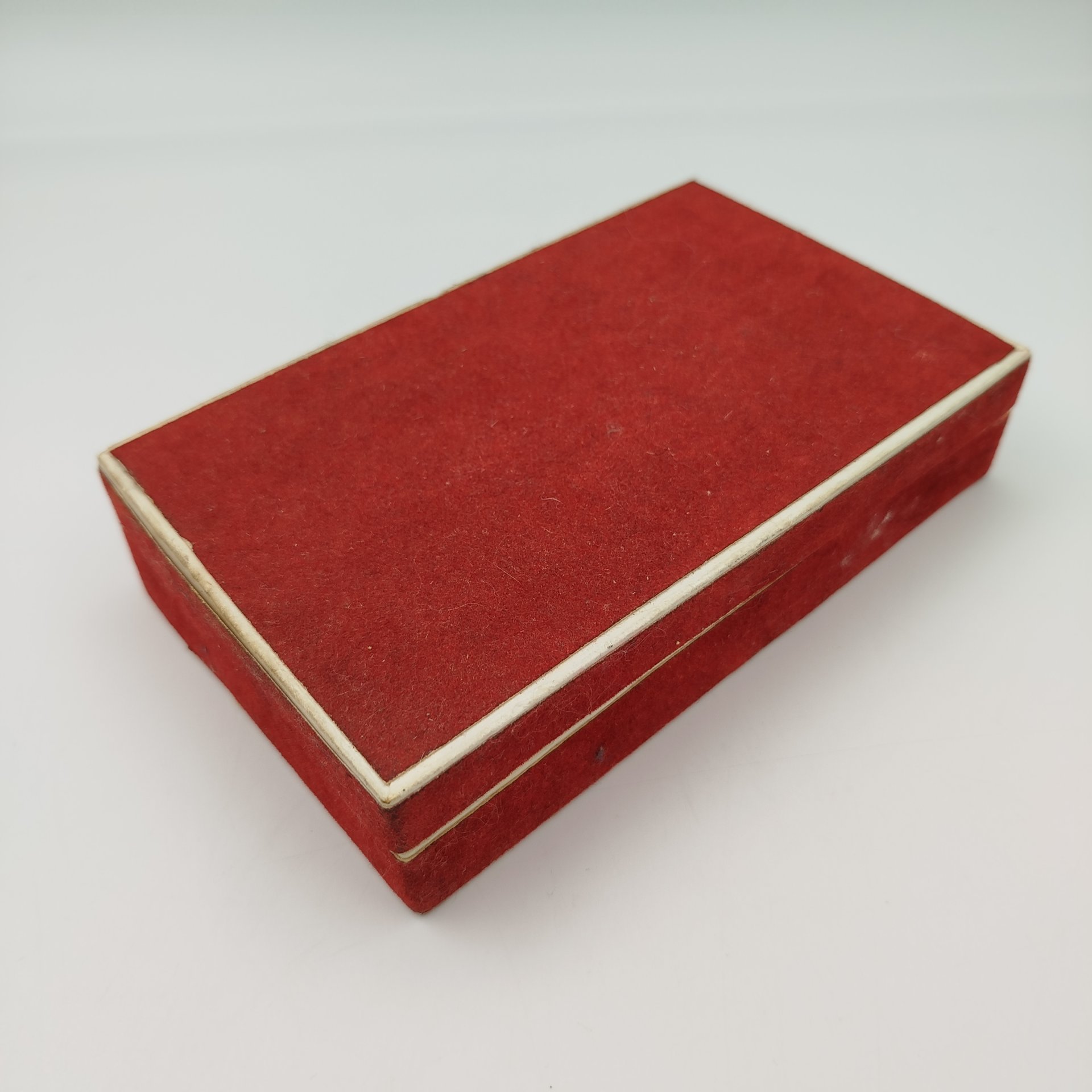 Набор из шести чайных ложек "Пламя" в коробке, мНЦ (медь-никель-цинк), картон, Кольчугинский завод цветных металлов, СССР, 1960-1990 гг.