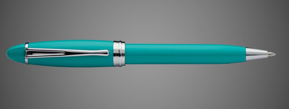 Шариковая ручка Aurora Ipsilon ResinStagioni d'Italia emerald CT, Лаки и смолы: смола, хром