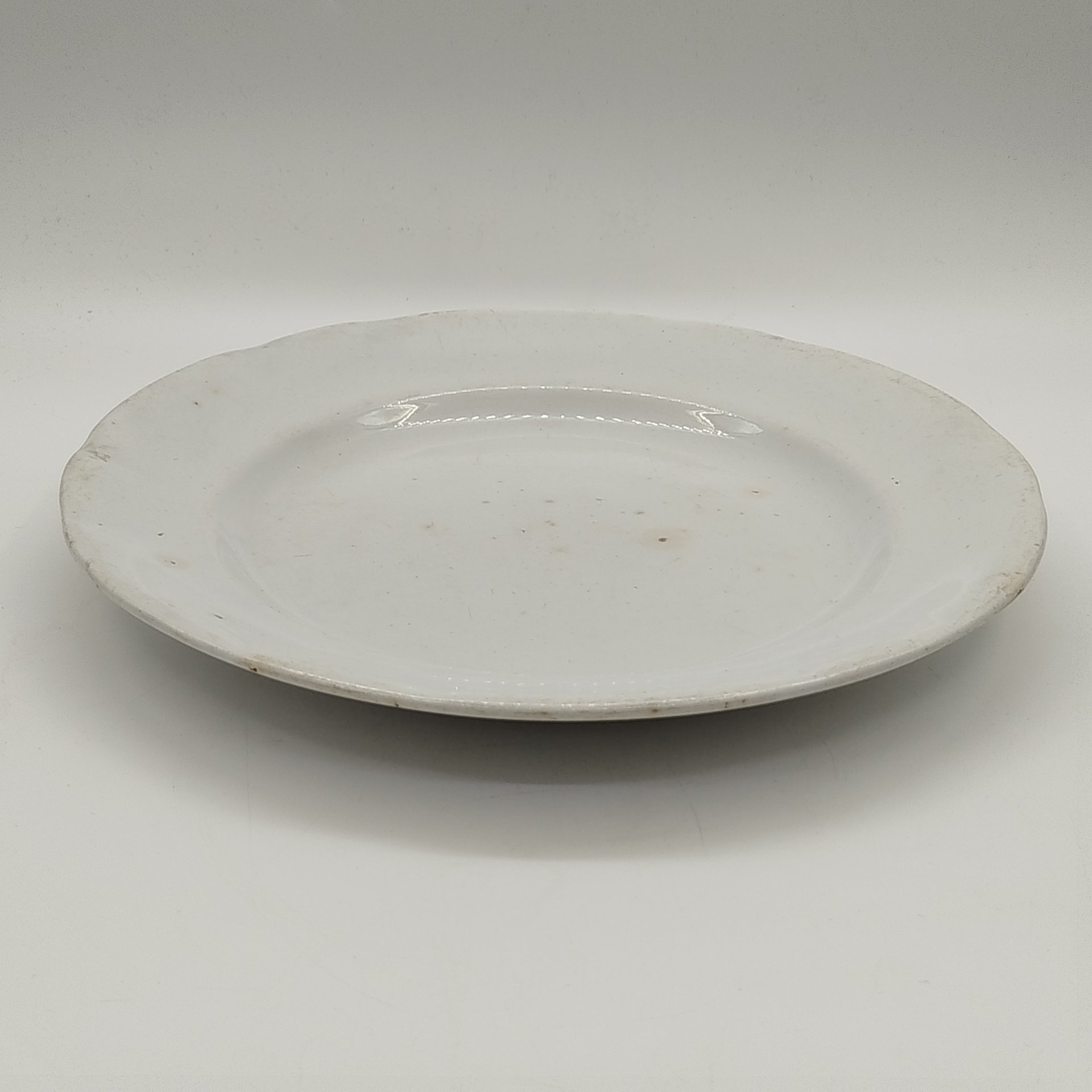 Тарелка обеденная, фаянс, Товарищество М.С. Кузнецова в Будах, Российская империя, 1894-1917 гг.