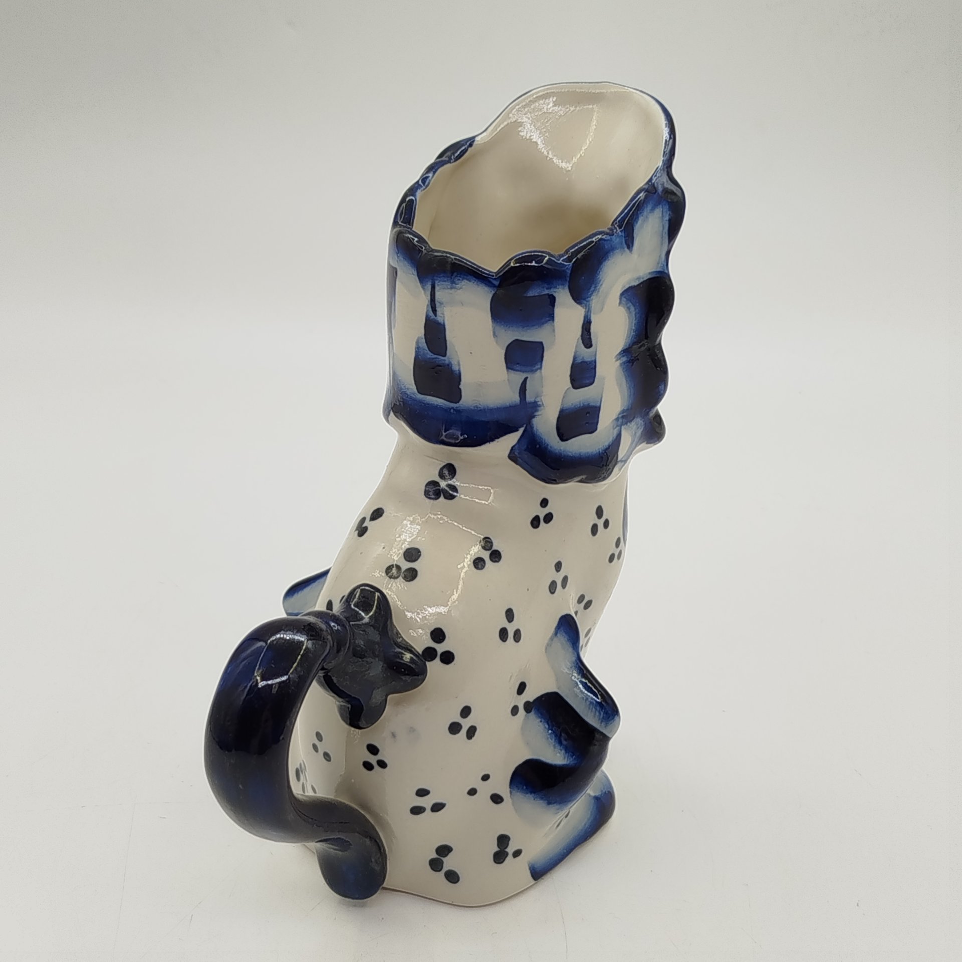 Кувшин (молочник) "Лев", Гжель