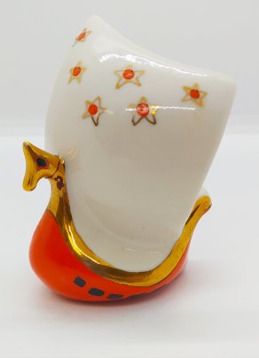 Статуэтка "Ладья с парусом", Ленинградский завод фарфоровых изделий (ЛЗФИ)