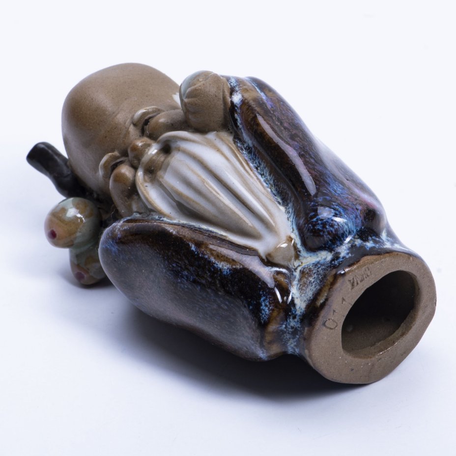 Статуэтка "Шоу-син" (Бог долголетия), керамика, глазурь, Китай, 1990-2000 гг.