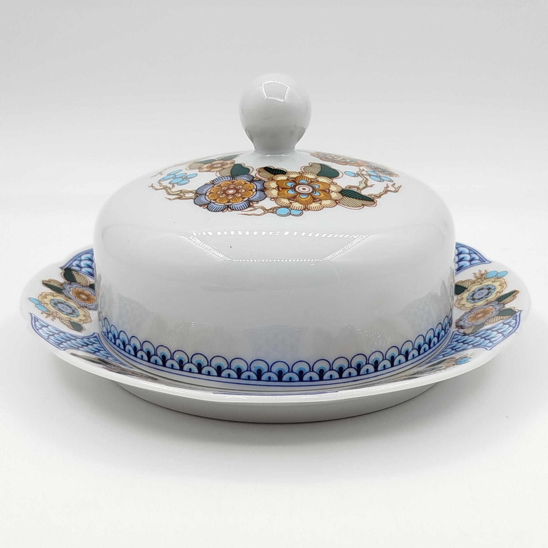 Маслёнка с цветочным декором, Kahla