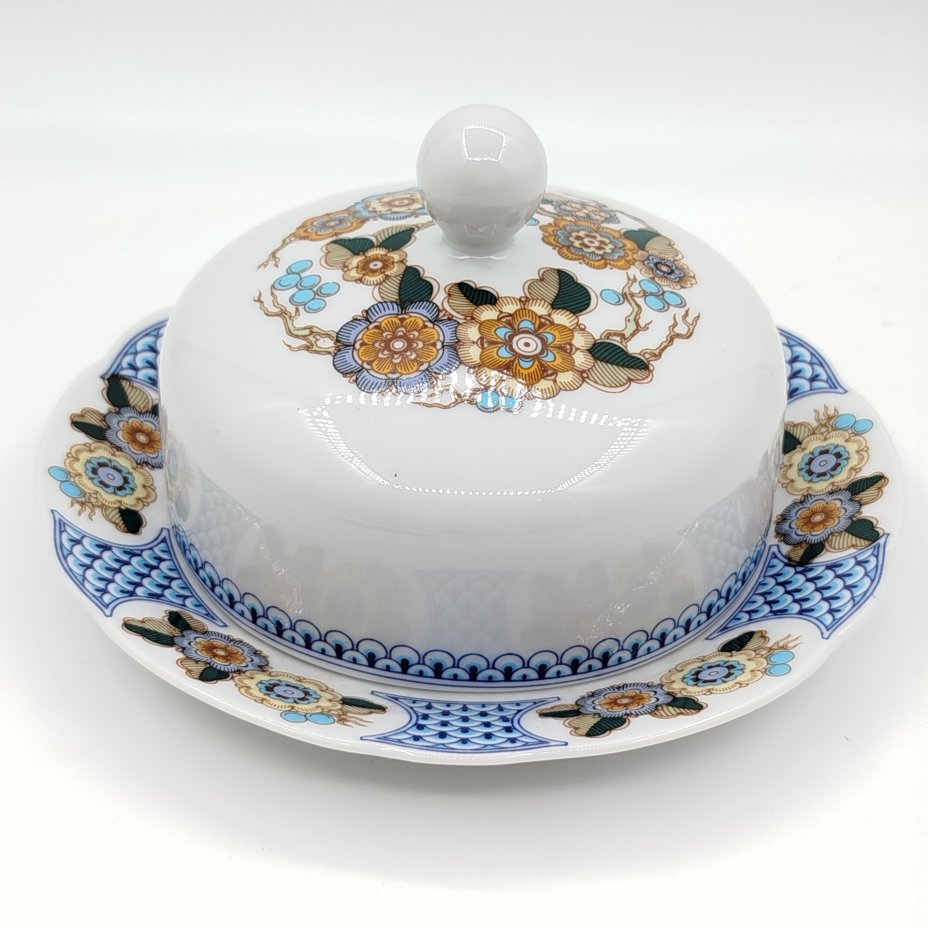 Маслёнка с цветочным декором, Kahla
