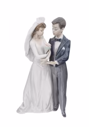 Статуэтка "Свадьба", фарфор, фирма "Llardo", Испания, 1990-2010 гг., Lladro