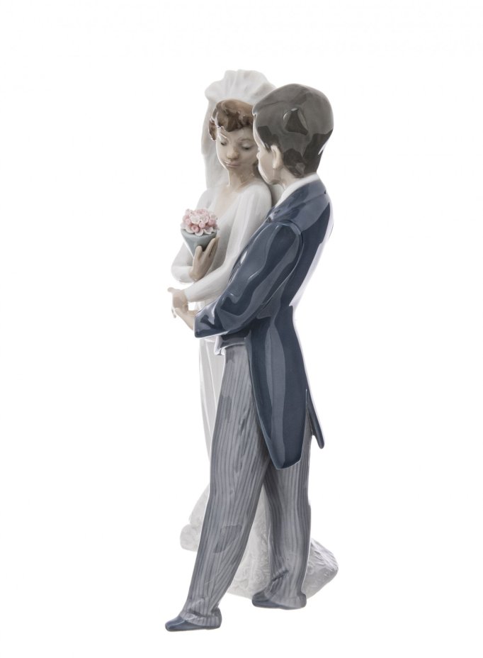 Статуэтка "Свадьба", фарфор, фирма "Llardo", Испания, 1990-2010 гг., Lladro