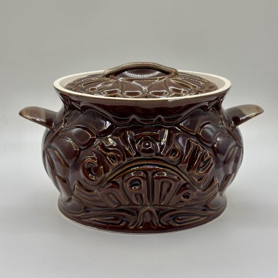 Горшок (жаровня) для запекания "Сытый папа"