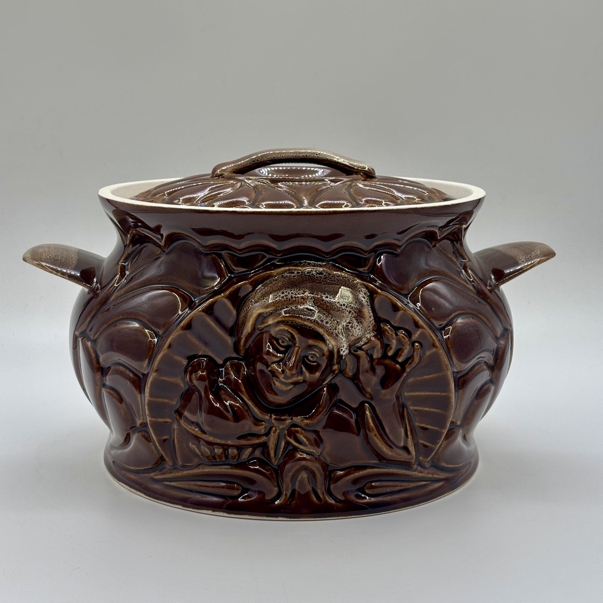 Горшок (жаровня) для запекания "Сытый папа"