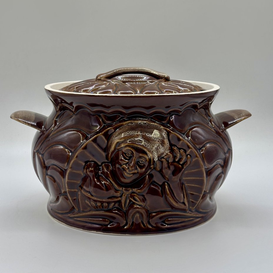 Горшок (жаровня) для запекания "Сытый папа"