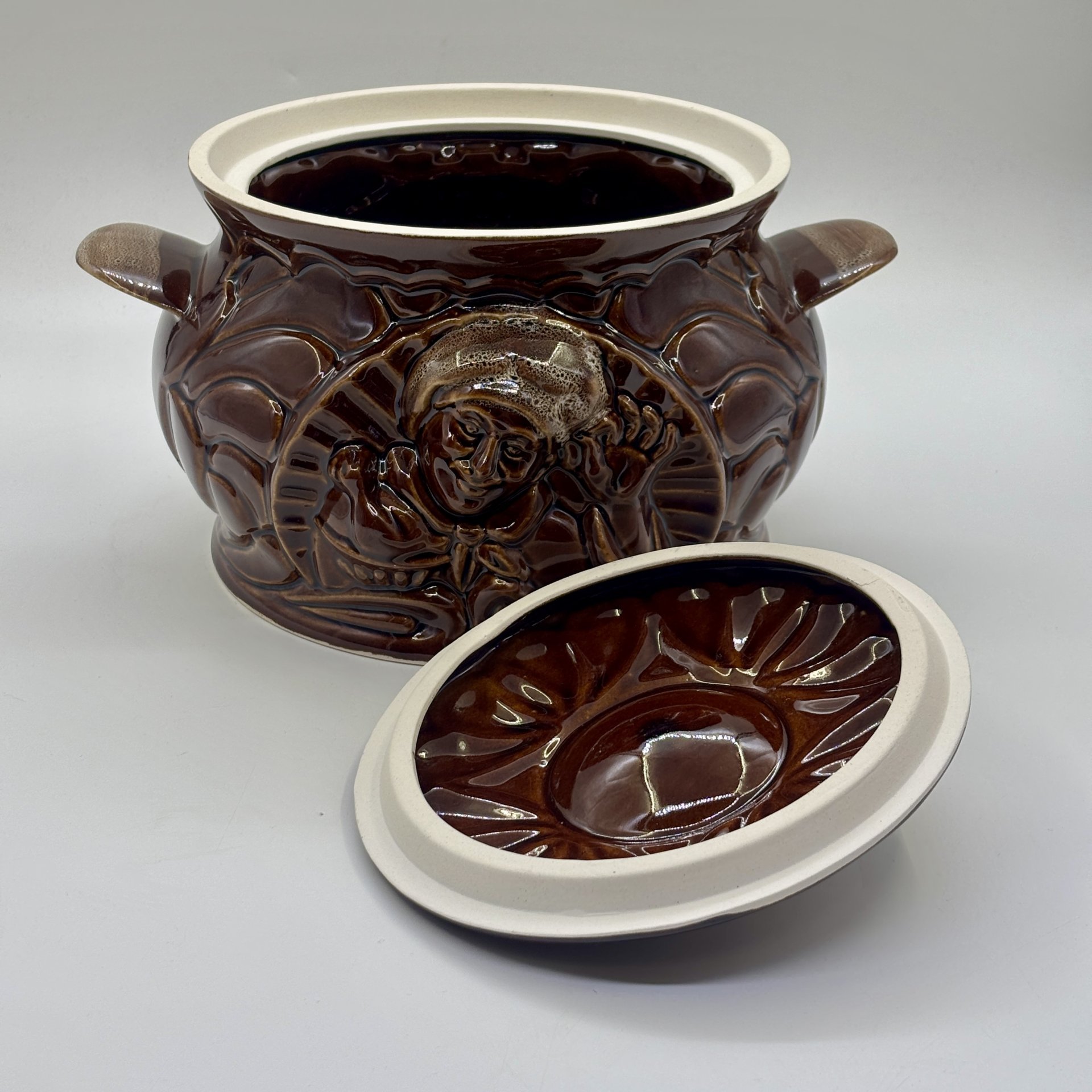 Горшок (жаровня) для запекания "Сытый папа"