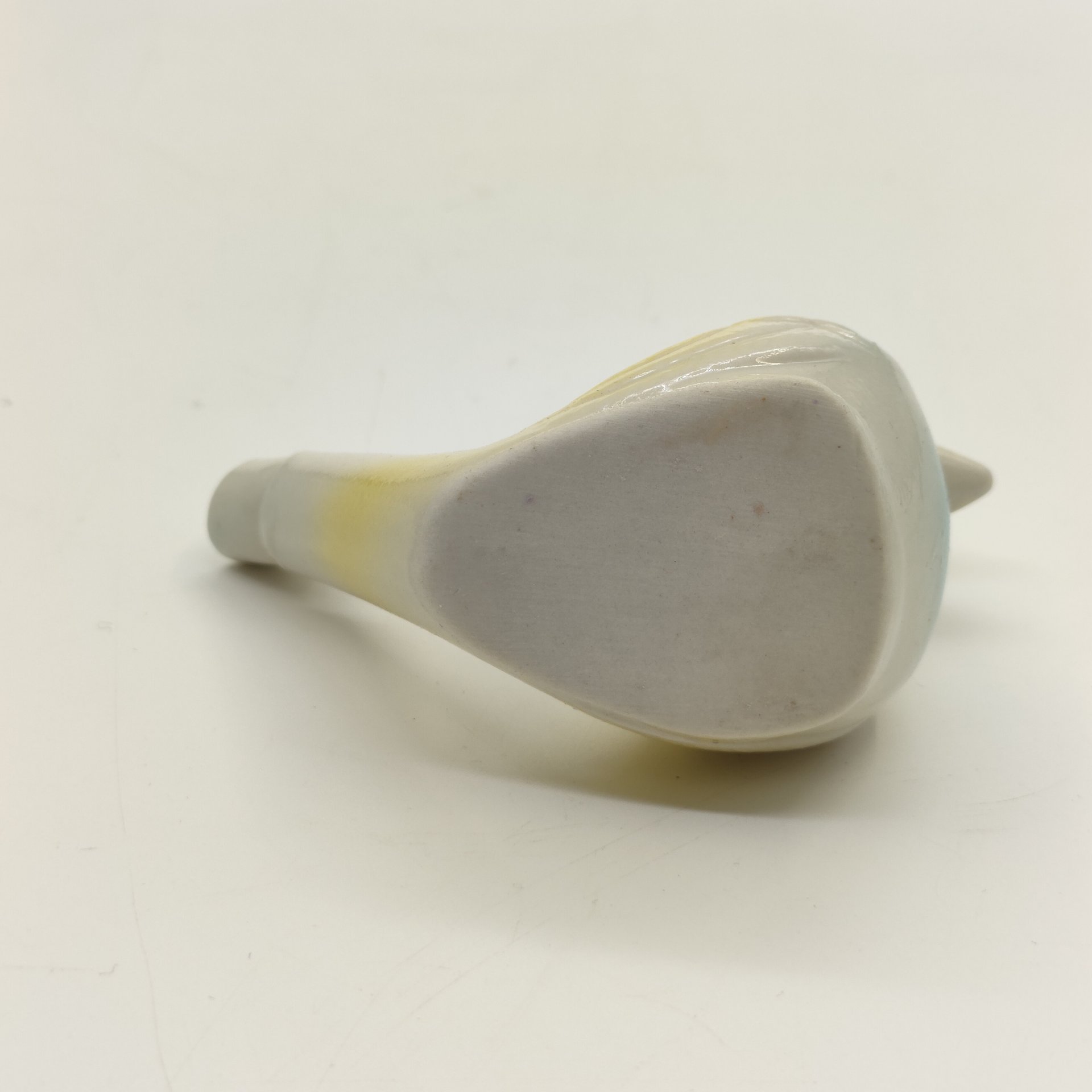 Игрушка-свистулька "Соловей", фарфор, аэрография, роспись, СССР, 1970-1990 гг.