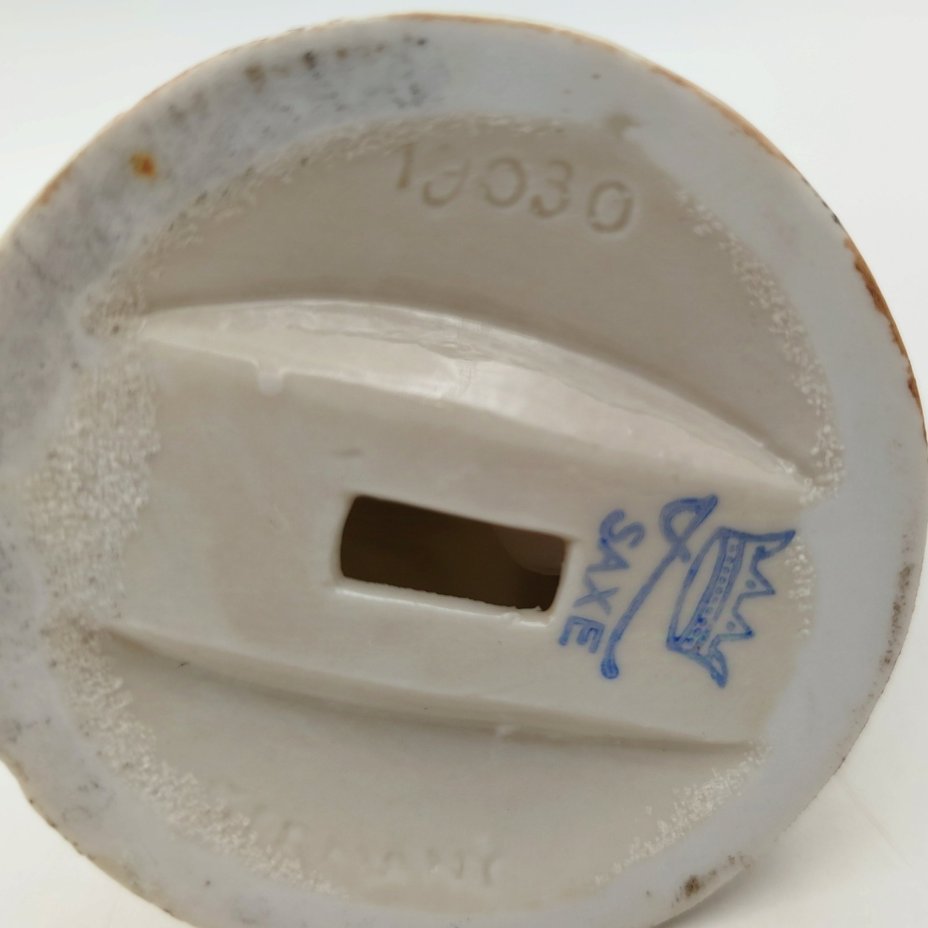 Статуэтка "Юноша с собакой", фарфор, роспись, Германия, 1970-1990 гг.