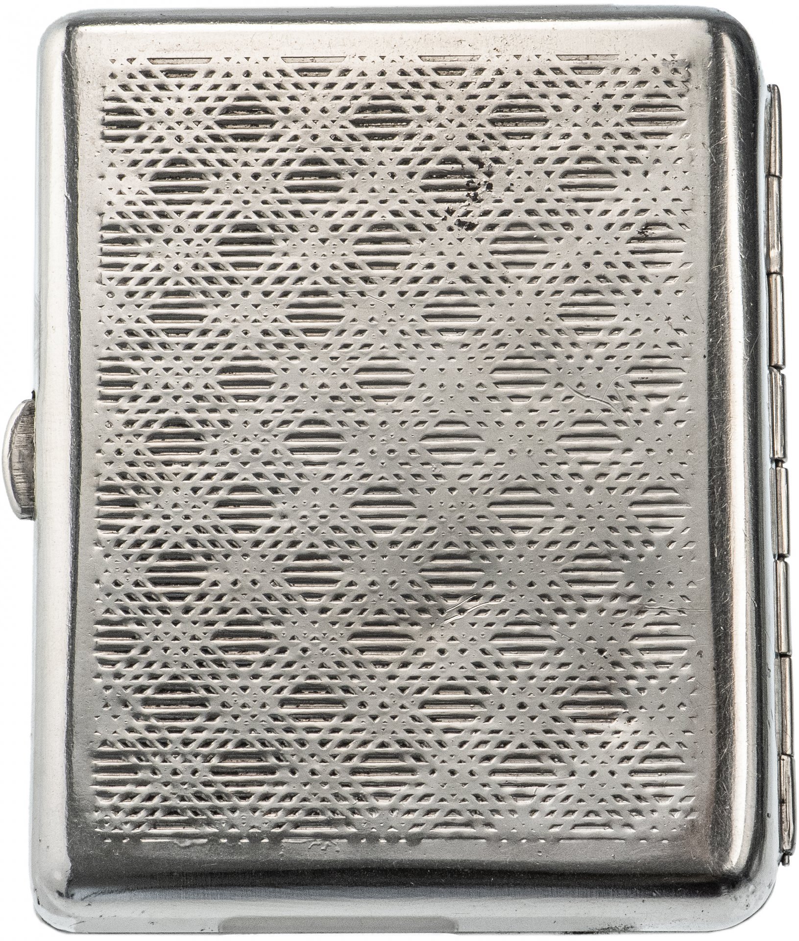 Портсигар "Полоцк", алюминий, СССР, 1945-1975 гг.