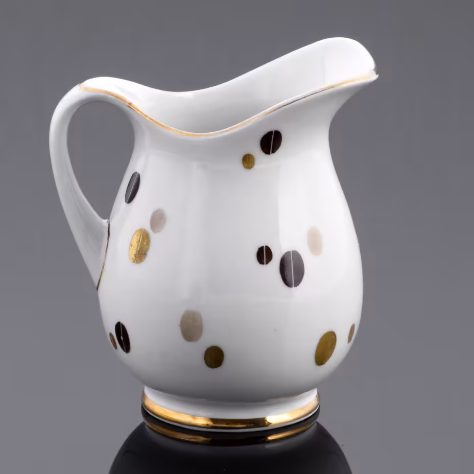 Молочник "Кофе" (форма "Бутон"), Ленинградский фарфоровый завод (ЛФЗ)