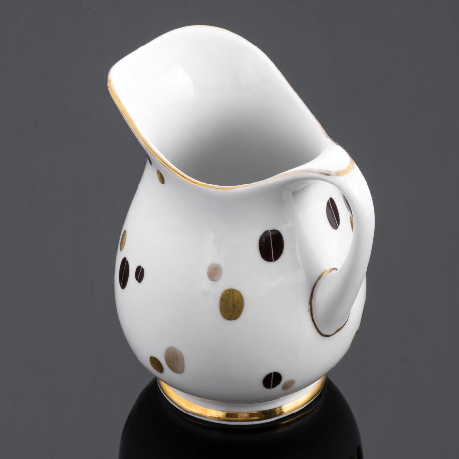 Молочник "Кофе" (форма "Бутон"), Ленинградский фарфоровый завод (ЛФЗ)