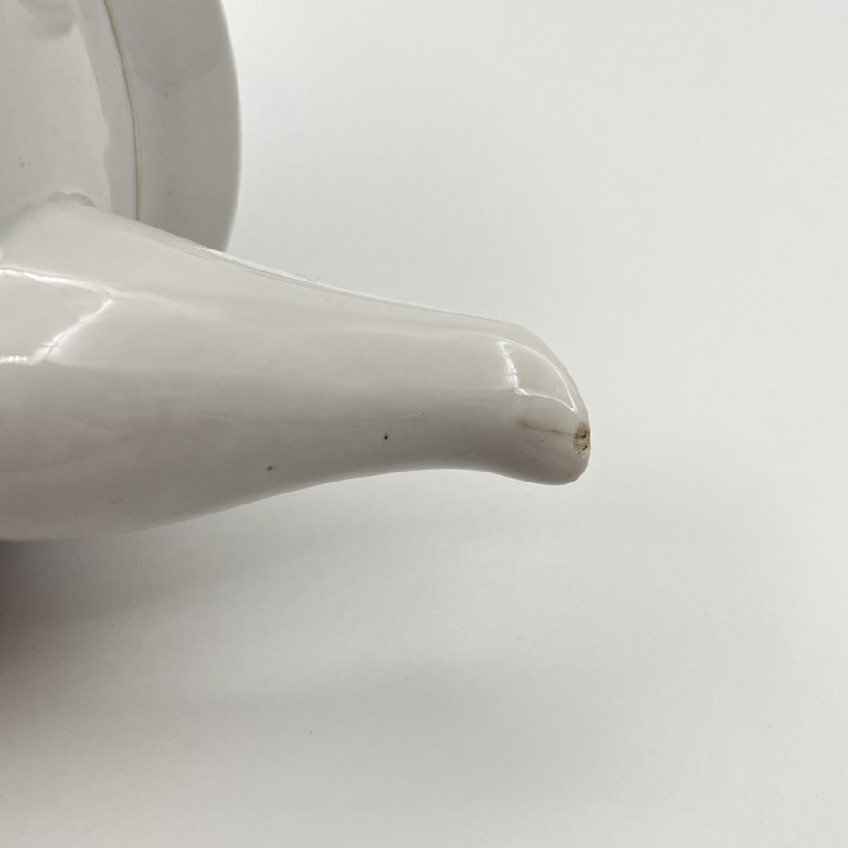 Сервиз чайный с цветочно-растительным декором на 4 персоны (11 предметов), фарфор, роспись, золочение, Минский фарфорово-фаянсовый завод, СССР, 1968-1983 гг.