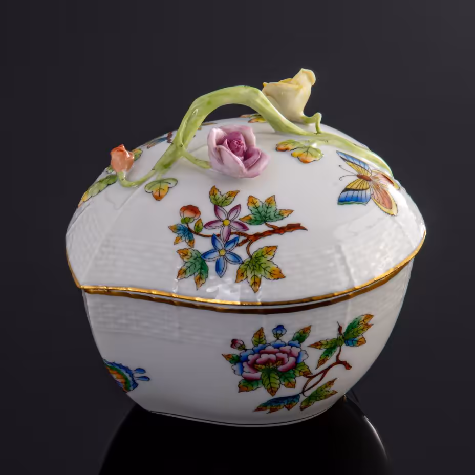 Ваза с крышкой "Королева Виктория", Herend (Херенд)