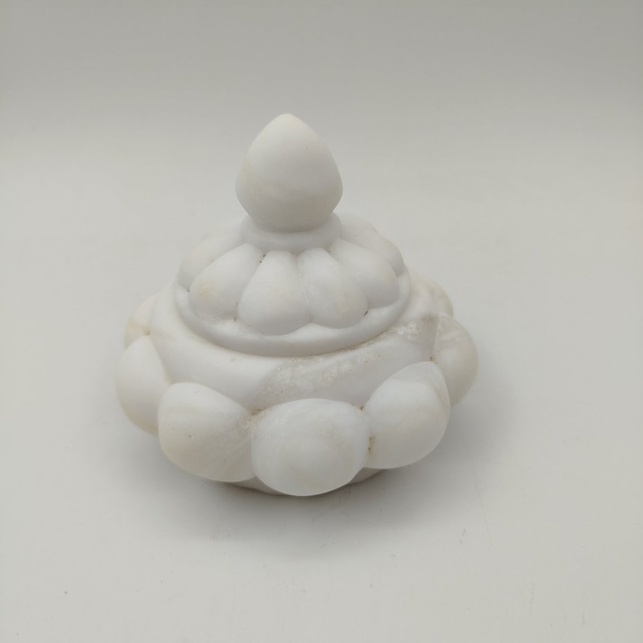 Шкатулка миниатюрная, мрамор, Россия, 1890-1930 гг.