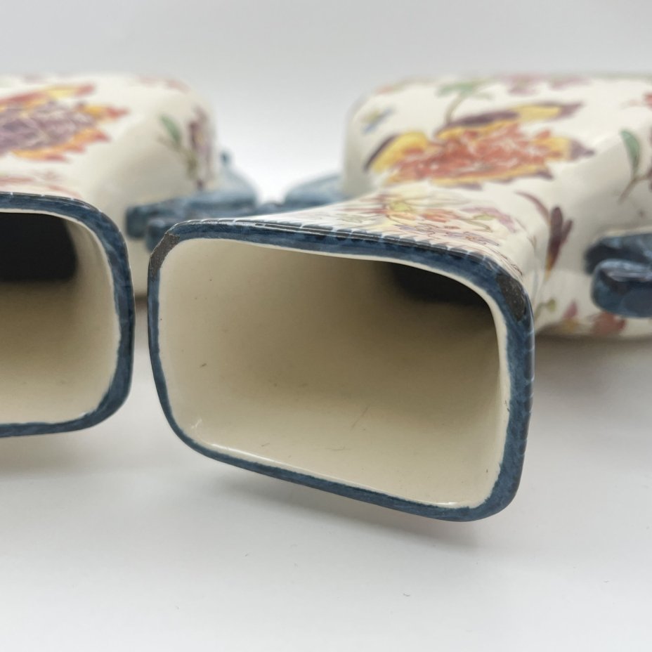 Вазы парные в стиле Модерн, с цветочным декором, Longchamp Terre De Fer