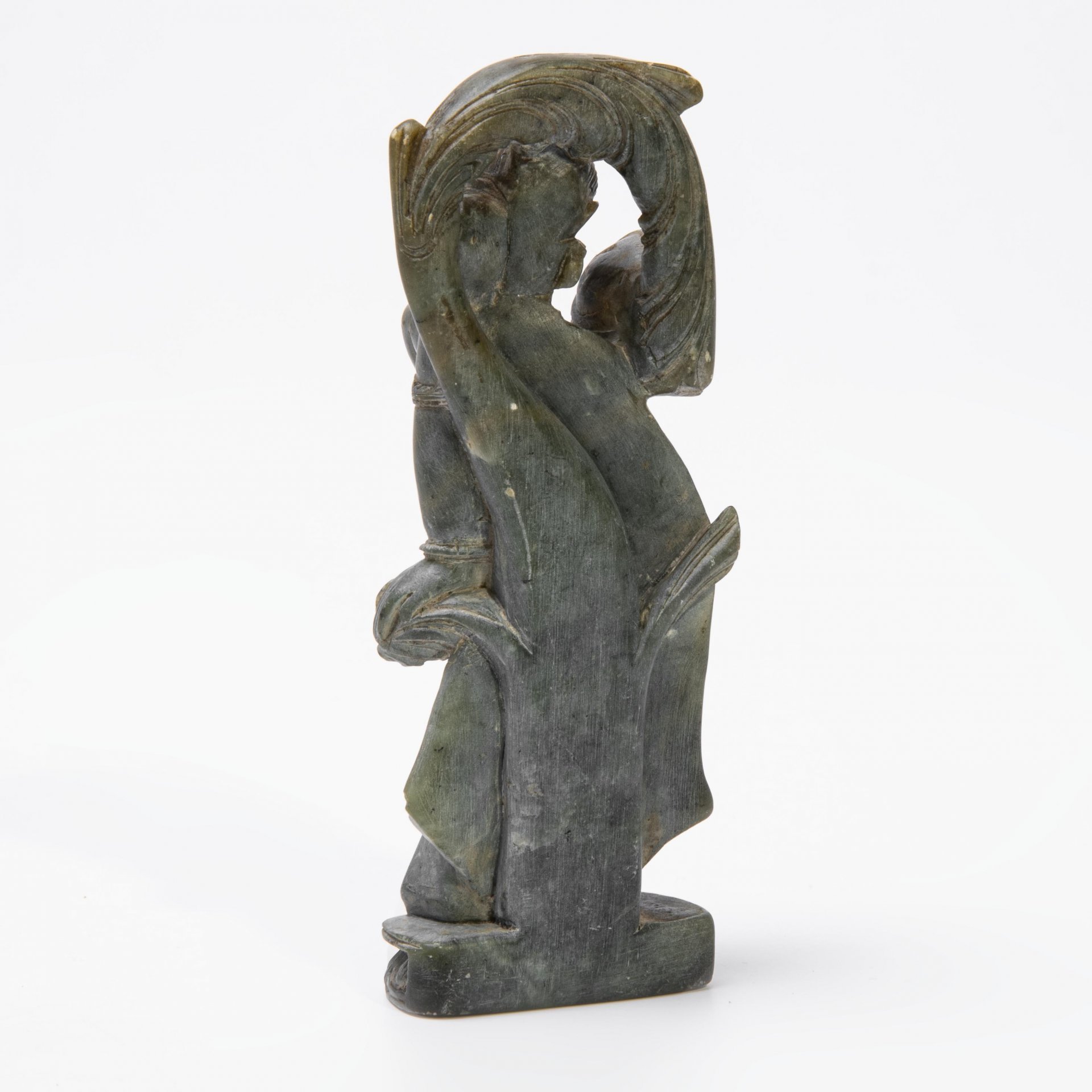 Статуэтка "Апсара",  мыльный камень, резьба, Азия, 1970-1990 гг.
