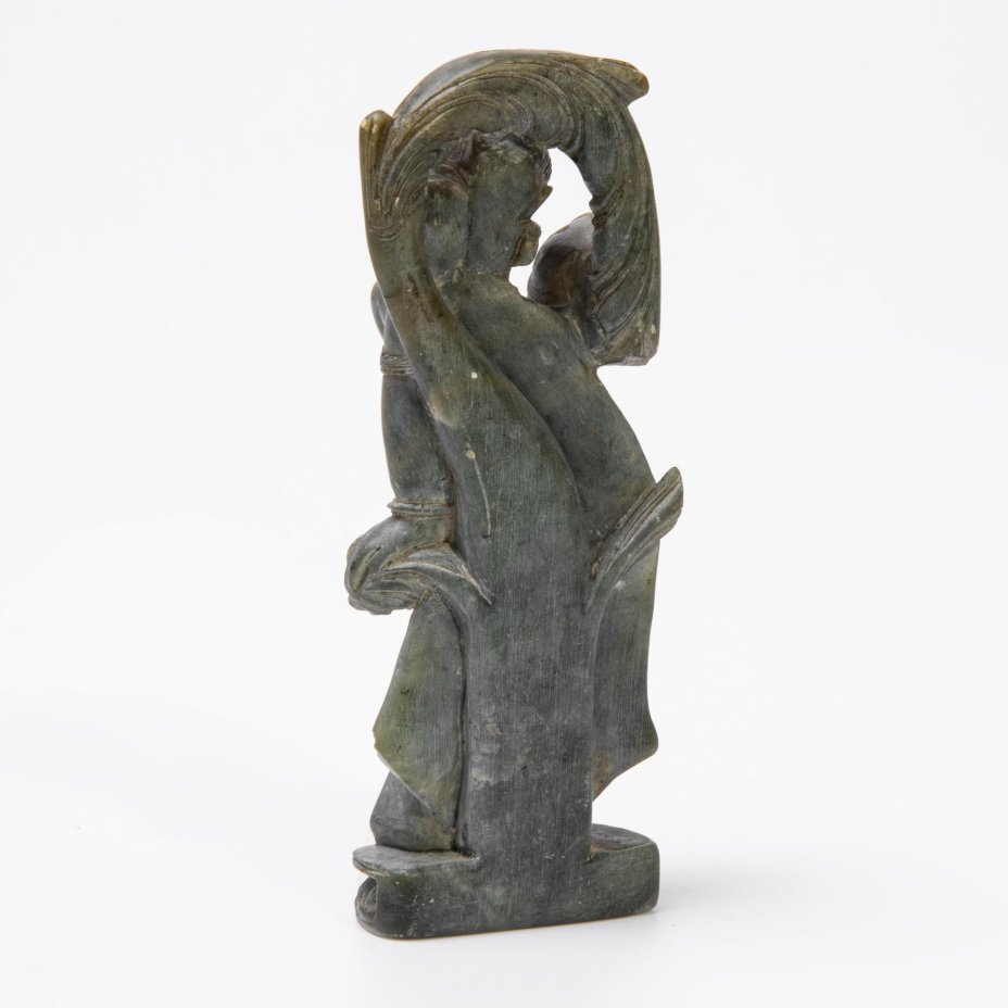 Статуэтка "Апсара",  мыльный камень, резьба, Азия, 1970-1990 гг.
