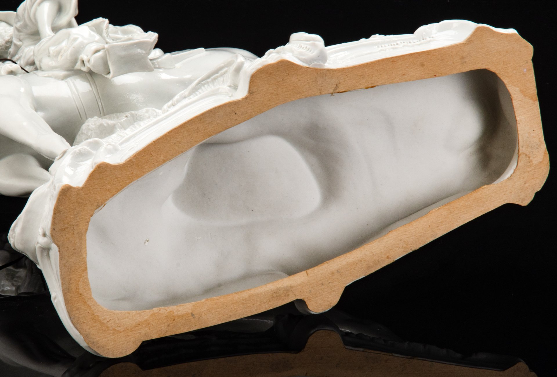 Скульптура "Арабский воин на коне" ("Бедуин"), скульптор Reinhard Möller (предположительно), фарфор, Scheibe-Alsbach Porzellan, Германия, 1925-1972 гг.