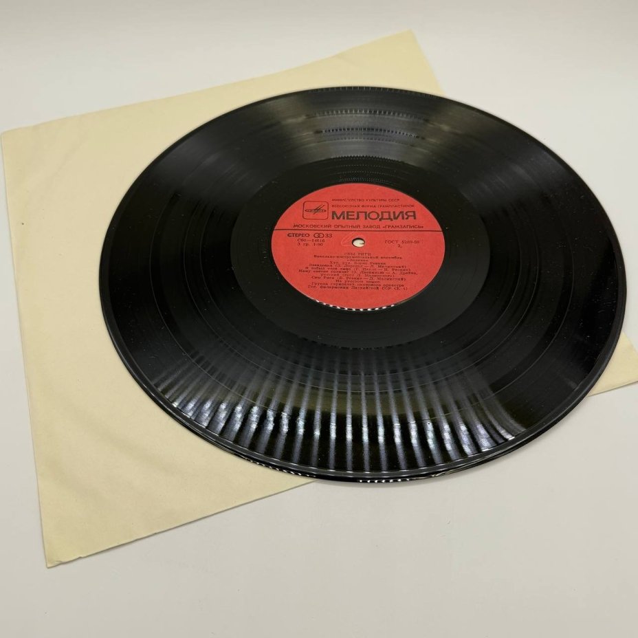 Грампластинка "ВИА Эолика "Сны Риги"", LP, EX (excellent), композитный материал, картон, Всесоюзная фирма грампластинок «Мелодия», СССР, 1980 г.