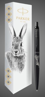 Шариковая ручка Parker Jotter XL LIMITED EDITION 2023 (символ года) в подарочной упаковке, цвет: Black, стержень: Mblue, Покрытия: PVD-покрытие, лак, нержавеющая сталь