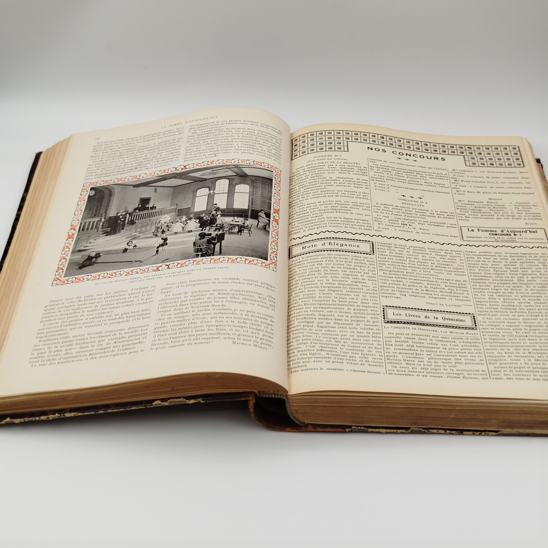 (аукцион весна) Подшивка журнала "La femme d'aujourd'hui" ("Современная женщина"), №1 и фрагменты других номеров