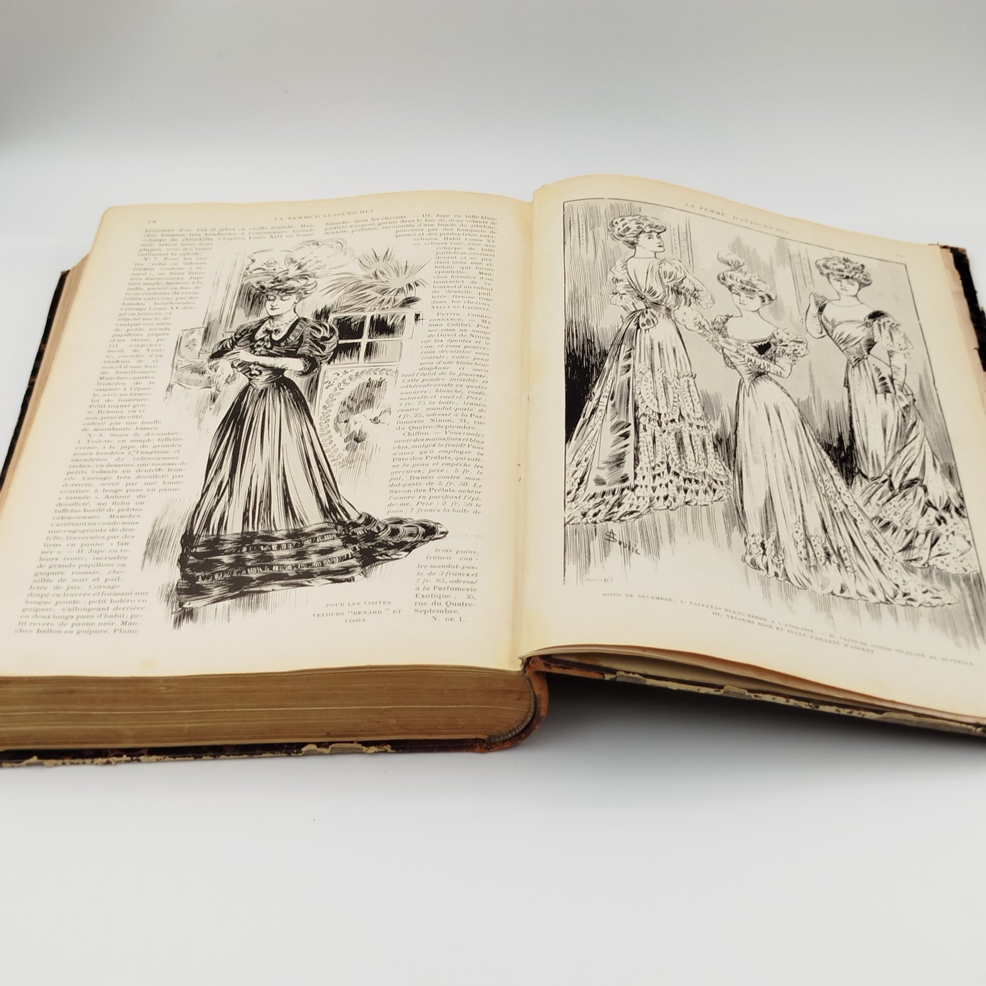 (аукцион весна) Подшивка журнала "La femme d'aujourd'hui" ("Современная женщина"), №1 и фрагменты других номеров