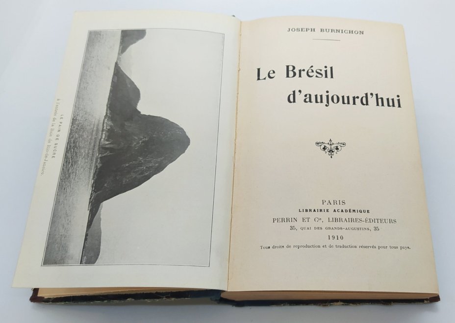 Книга "Le Brésil d'aujourd'hui", автор Joseph Burnichon (на французском языке)