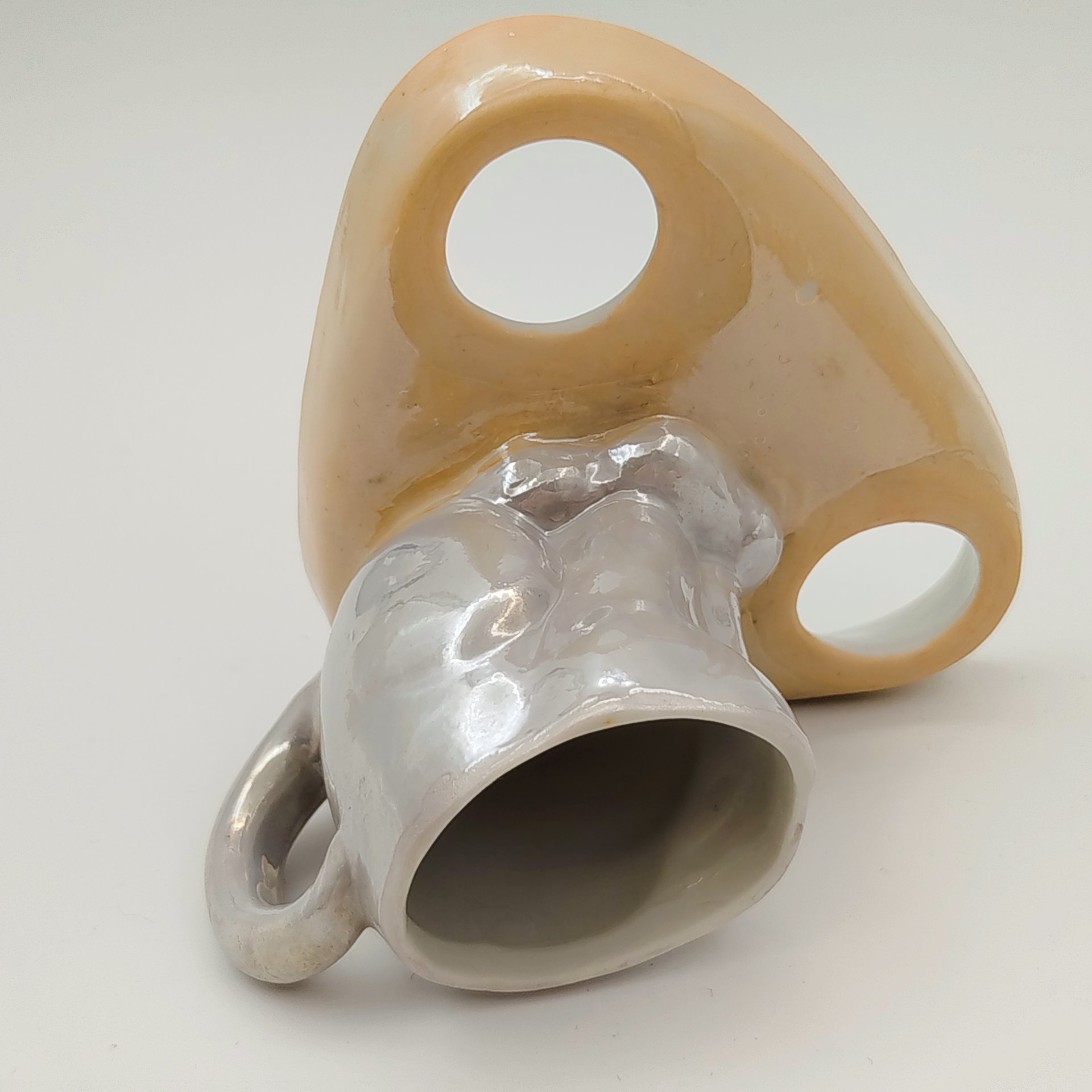 Набор для специй "Кошка с котятами" (солонка, перечница, горчичница)