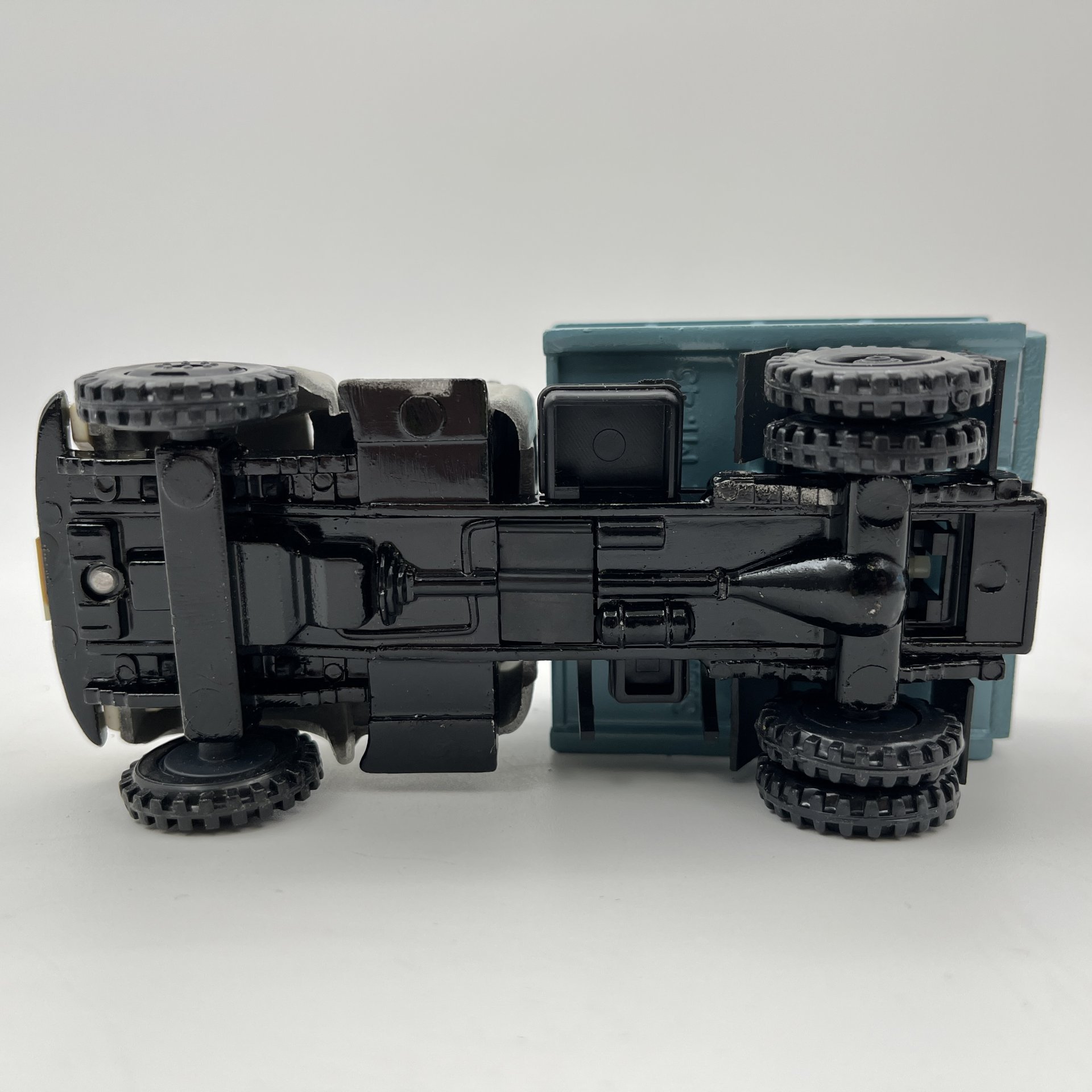 Модель автомобиля "ЗИЛ-ММЗ-4502 Самосвал", масштаб 1:43, металл, пластик, СССР, 1980-1990 гг.