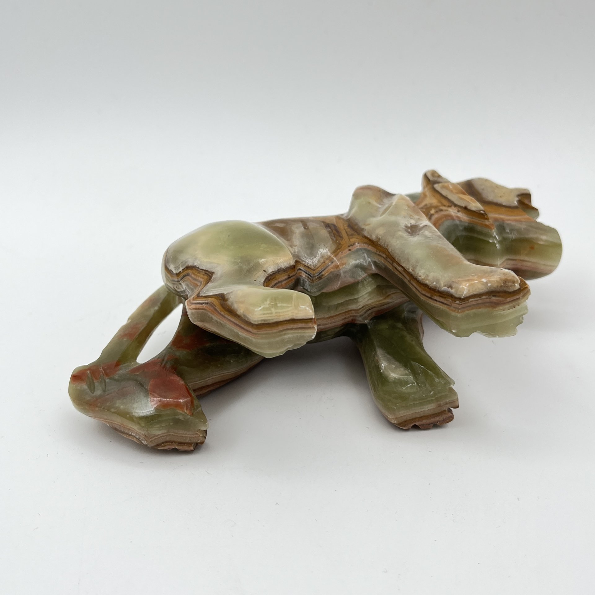 Статуэтка "Тигр", натуральный камень (оникс), резьба, Азия, 2000-2015 гг.