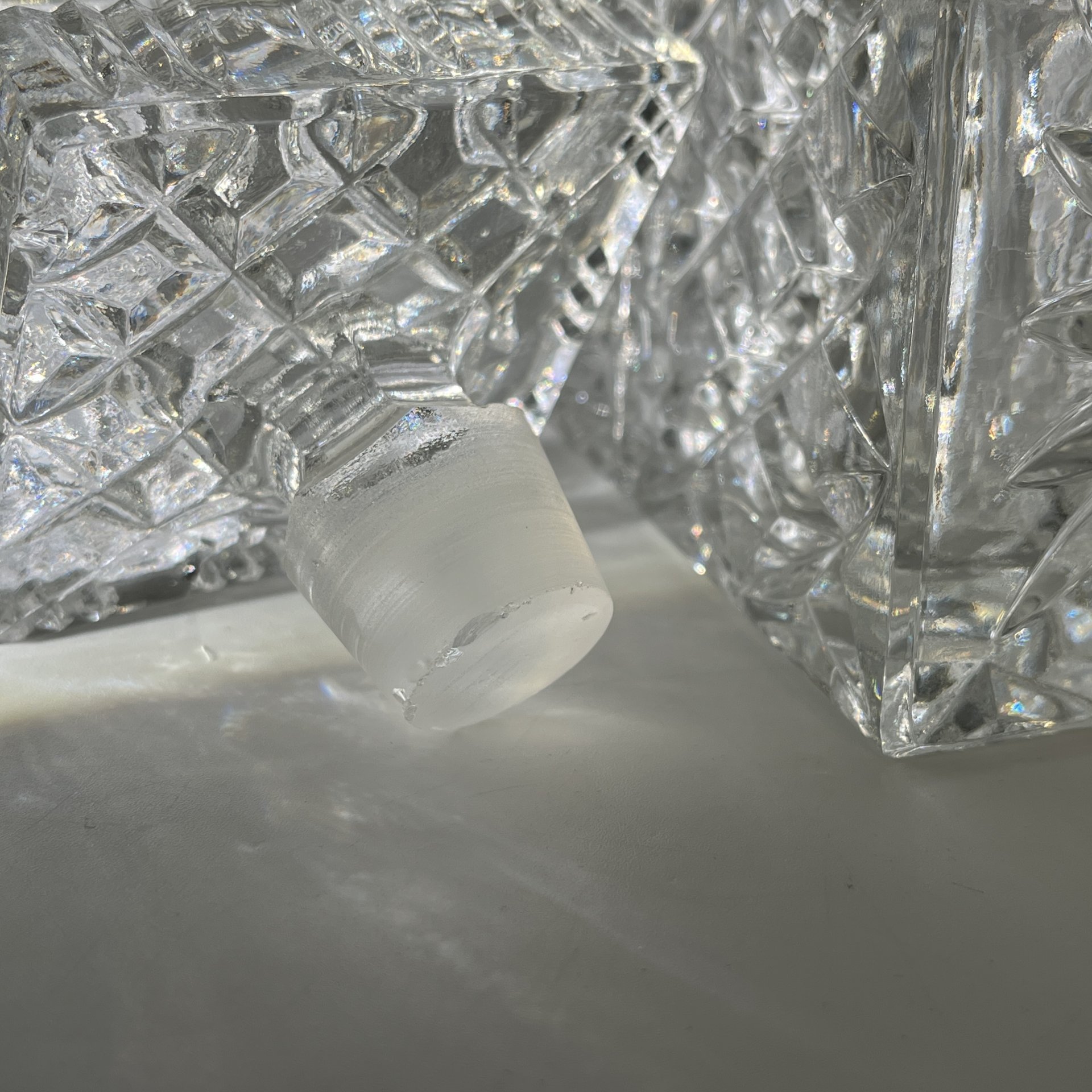 Набор для виски "Madison" на 6 персон, хрусталь, алмазная грань, Bohemia Crystal (Bohemia Glass), Чехия, 1980-2000 гг.