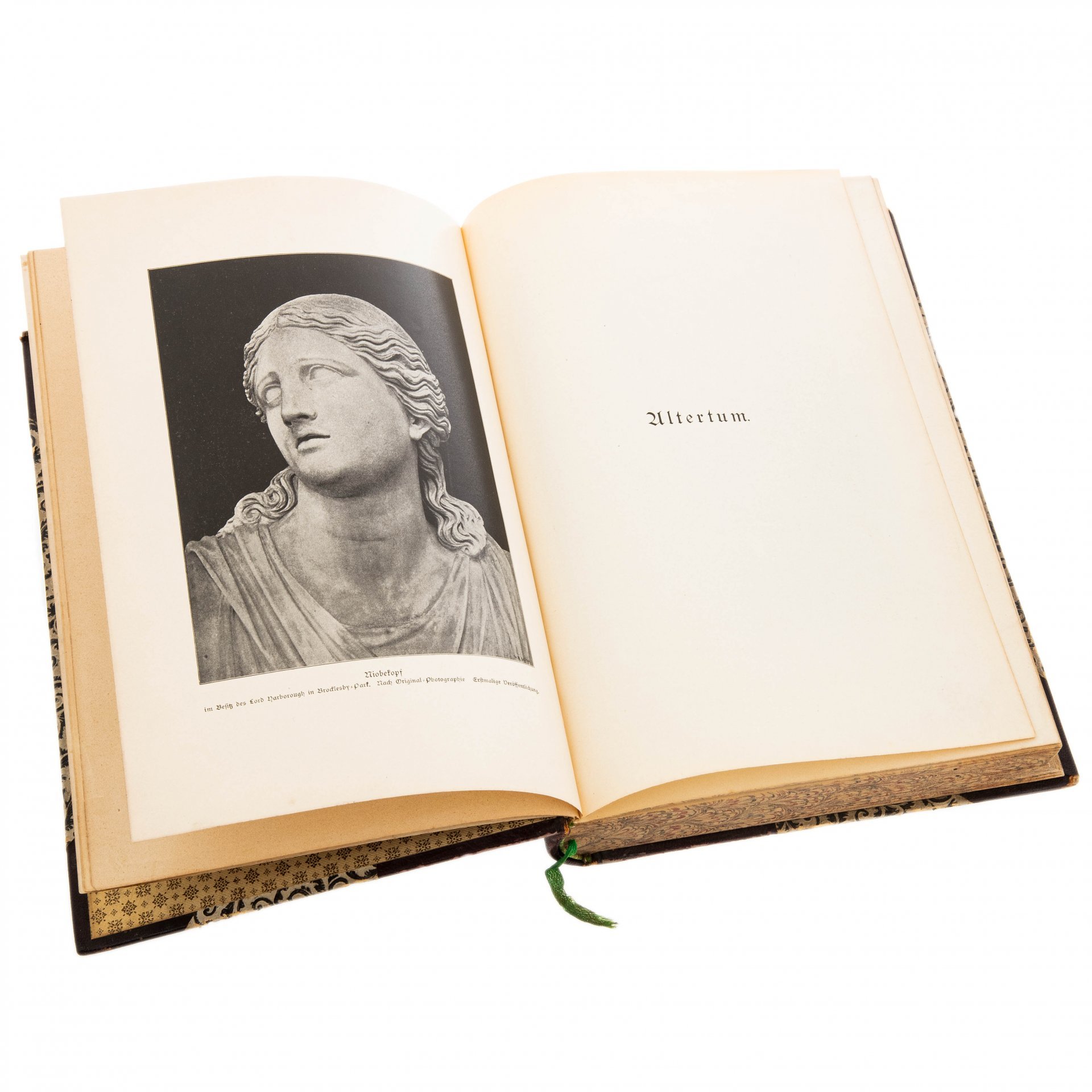 Knackfuss H., Zimmermann M.G. "Allgemeine Kunstgeschichte" (том I) бумага, печать, кожа, издательство "Velhagen & Klasing", Лейпциг, Германия, 1897 г.