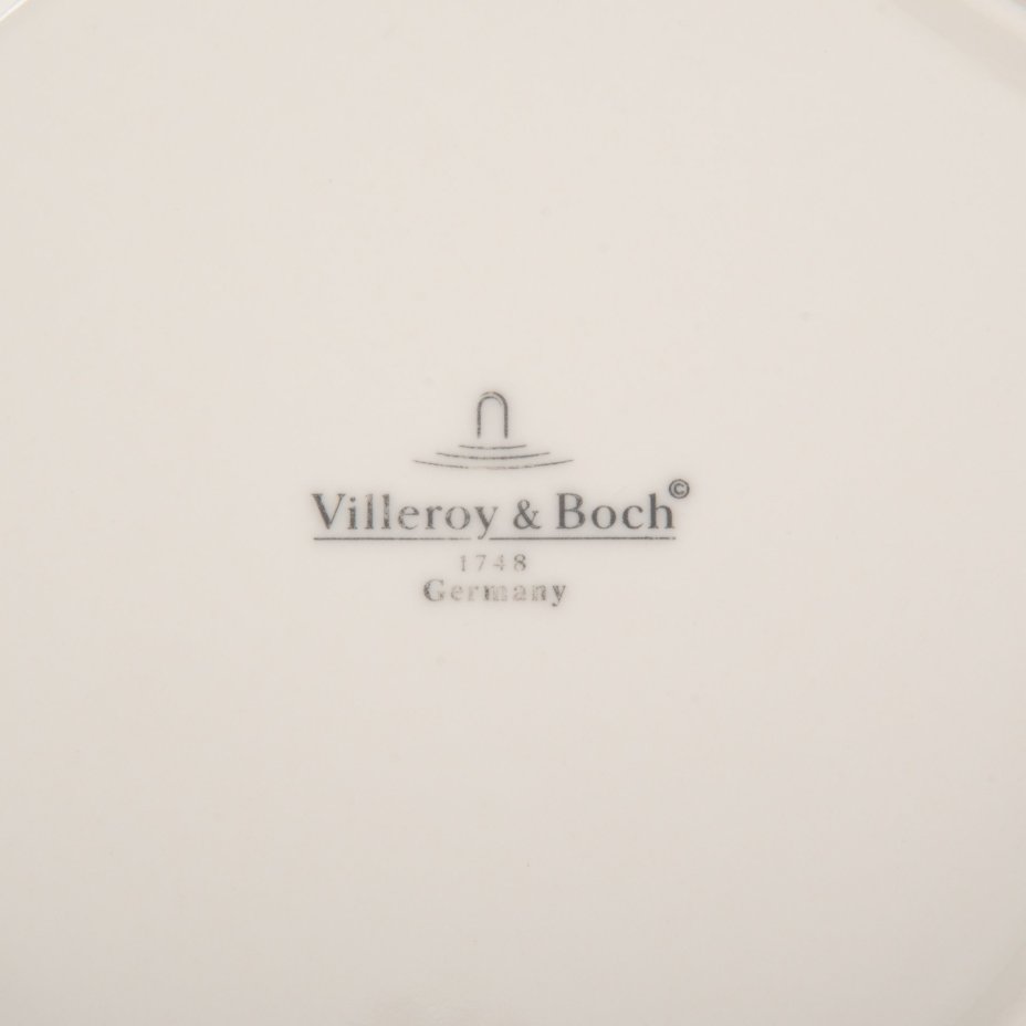 Набор из 6 тарелок для подачи завтраков, фарфор, Villeroy & Boch, Германия, 2000-2010 гг., Villeroy & Boch
