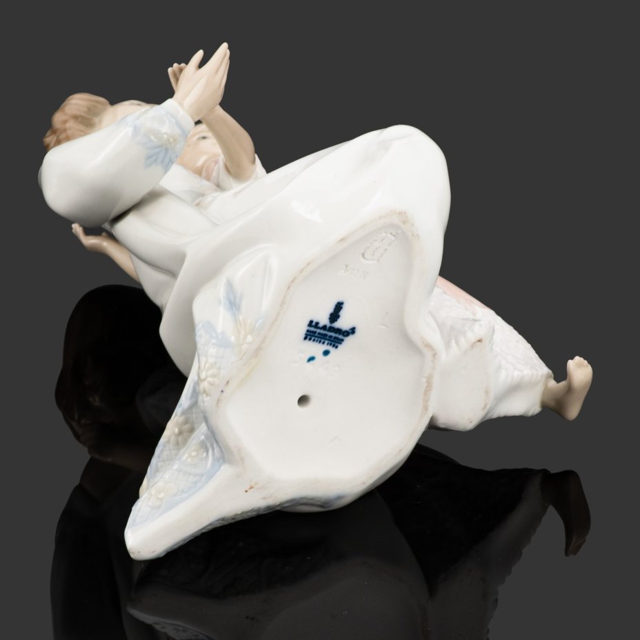 Статуэтка "Спокойной ночи, дорогая", фарфор, Lladro, Испания, 1984-1989 гг.