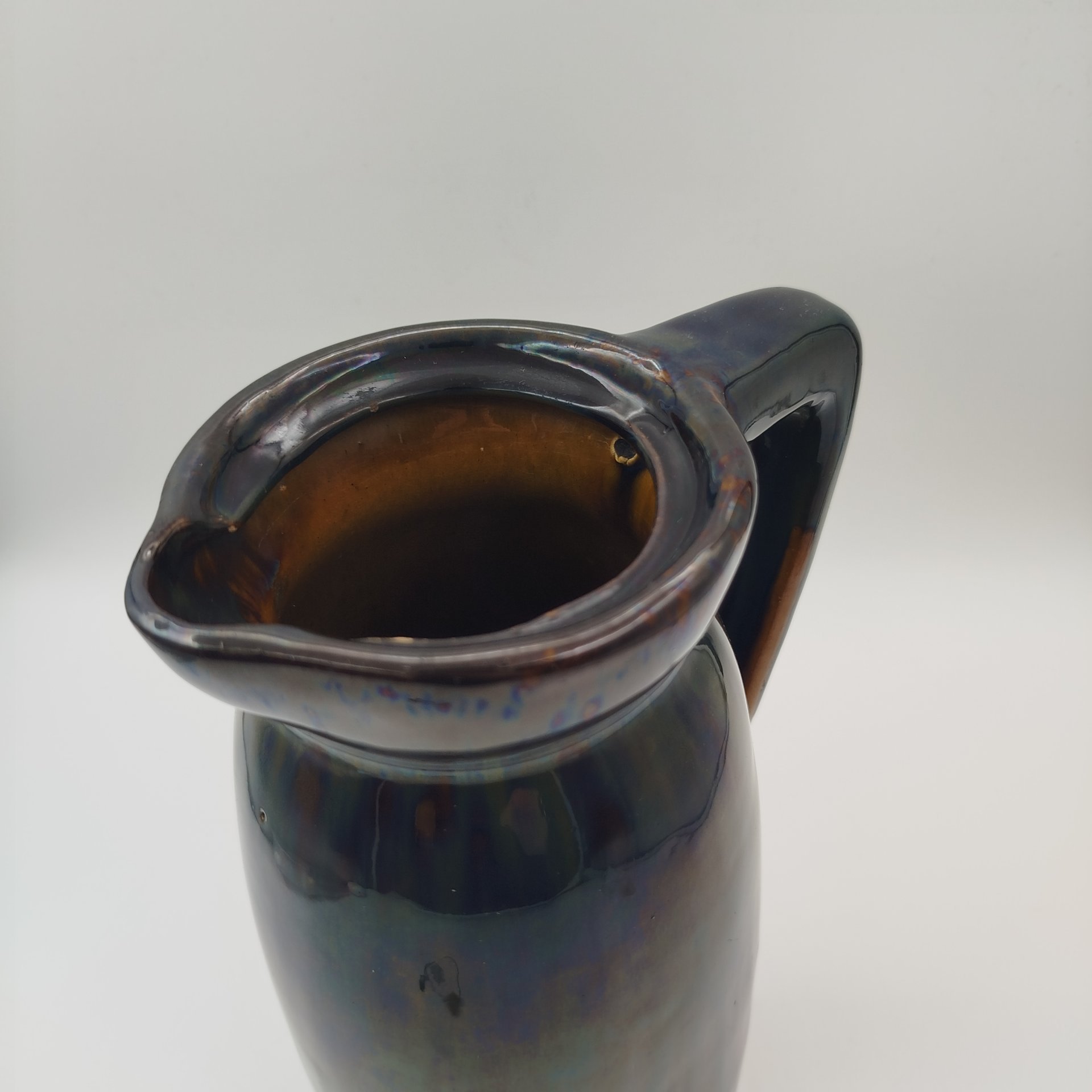 Кувшин, керамика, поливы, Россия, 1910-1940 гг.