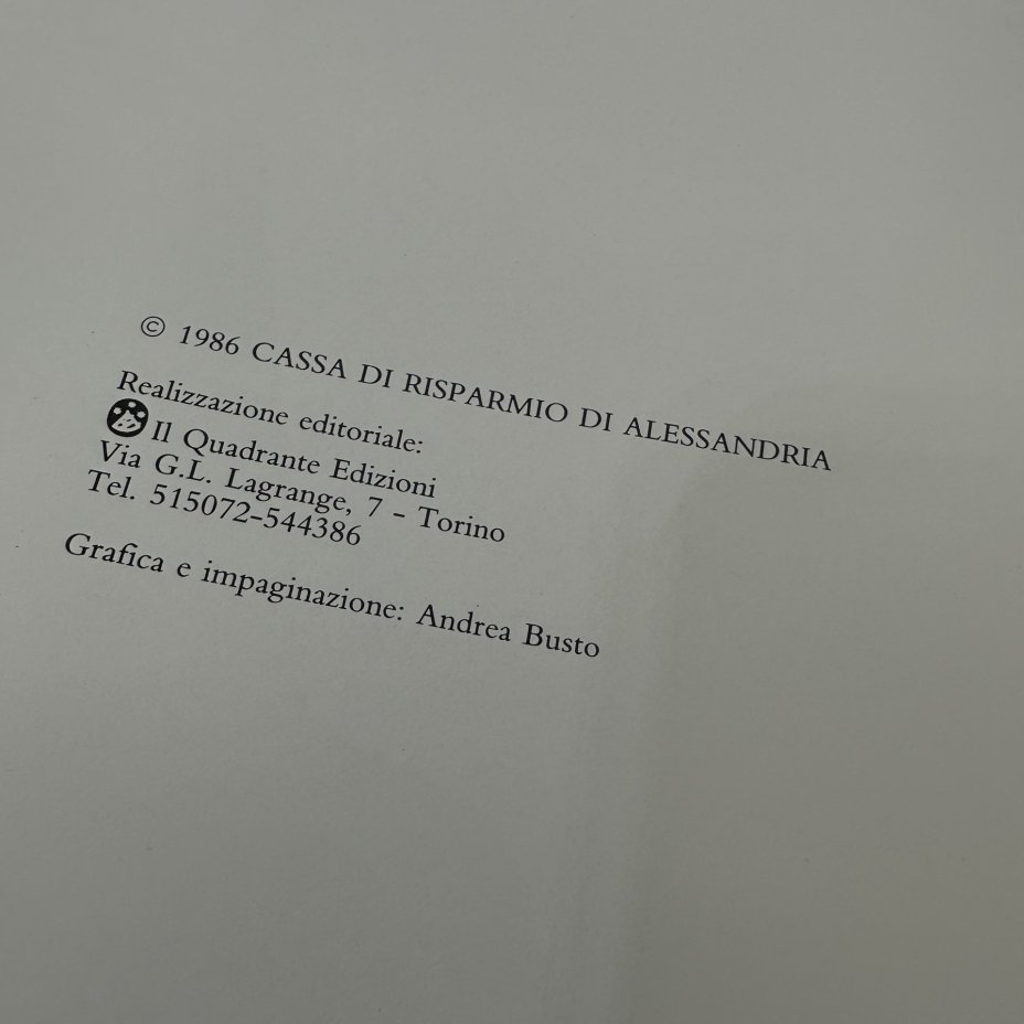 Альбом "Il museo e la pinacoteca di Alessandria" (на итальянском), в футляре