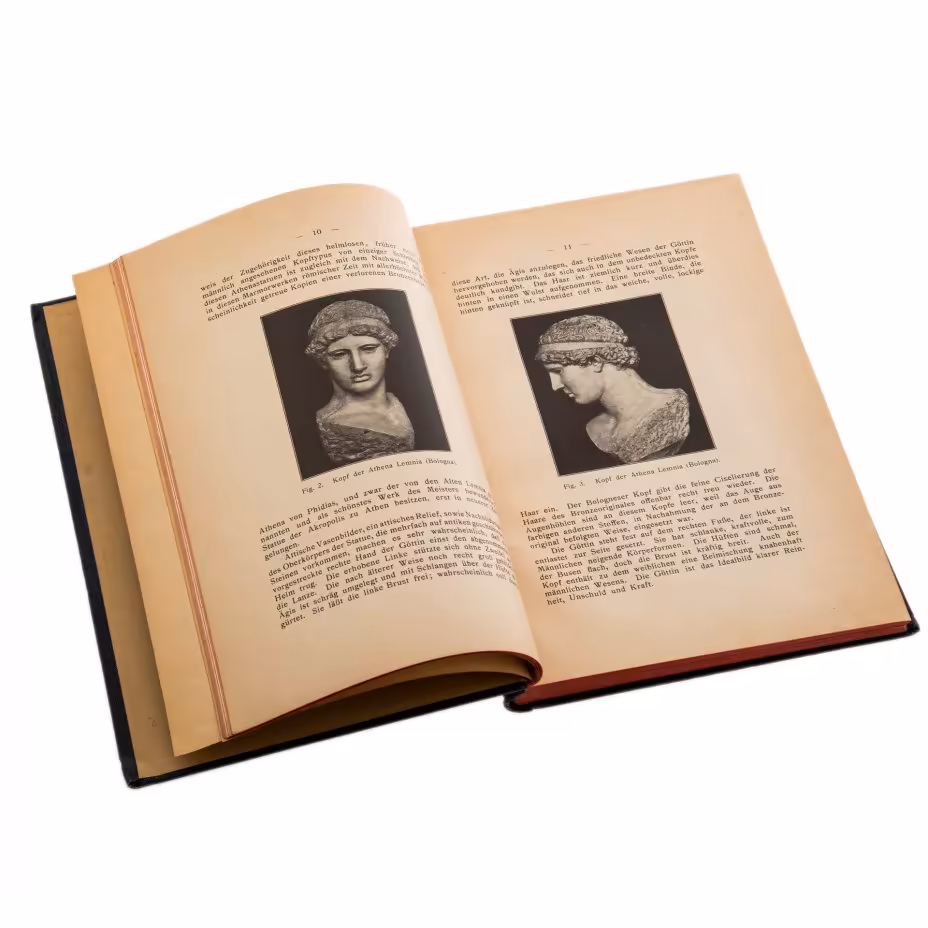 Furtwängler А., Urlichs H.L. "Denkmäler griechischer und römischer Sculptur", на немецком яз., бумага, печать, F. Bruckmann, Мюнхен, Германия, 1904 г., Bruckmann & Söhne