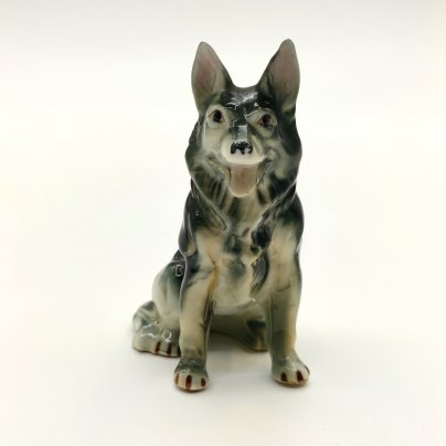 Статуэтка "Овчарка", фарфор, роспись, Западная Европа, 1980-2000 гг.